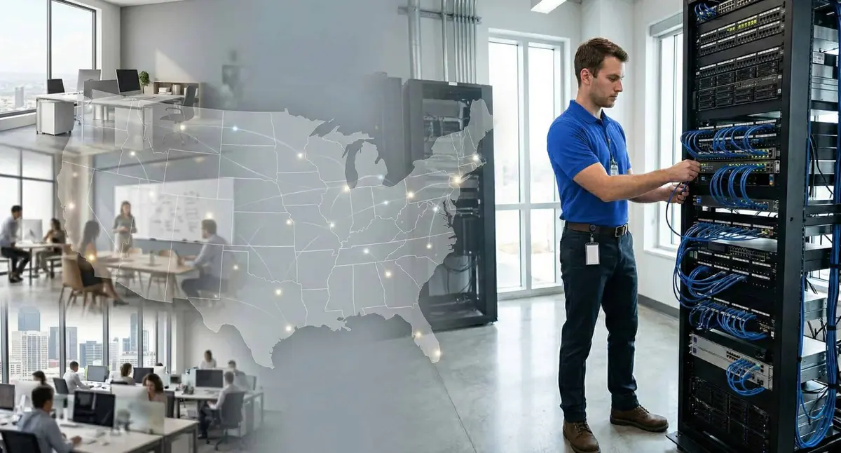 Nationwide onsite IT support for multi-location companies